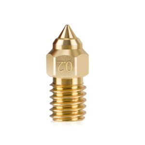 Pico 0.8mm Ender 7 - V3 SE Nozzle Bronce ALTO FLUJO Largo 17mm 32429