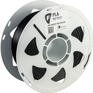 Negro Azabache FilAr Filamento PLA 1.75 1KG