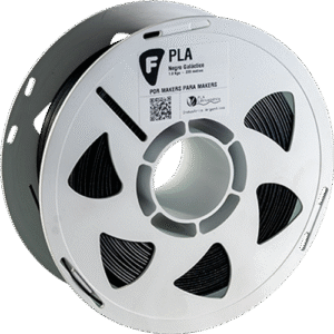 Negro Galactico FilAr Filamento PLA 1.75 1KG