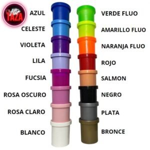 VERDE FLUO ALTA TAZA interior de taza para impresión 3d con borde polimero