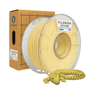CREMA Soft Ivory PLA Filanova x 1Kg Filamento 1.75