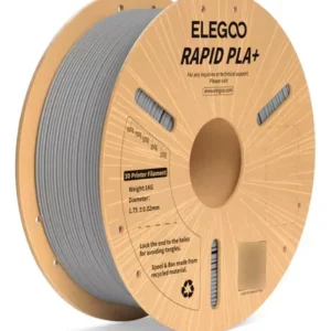 GRIS Rapid Pla Plus Elegoo Filamento Diámetro 1,75mm 1kg 50.203.0116