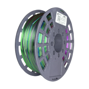 SILK Tri VERDE PURPURA AZUL Green Purple Blue GST CON CAJA PLA Filamento 3D 1.75 1KG