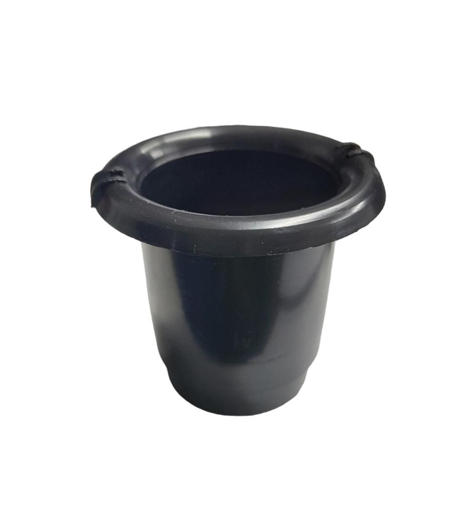 Negro interior mate polimero pacha sin bombilla