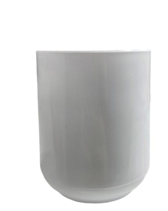 BLANCO Taza Polimero Impresión 3d MATE