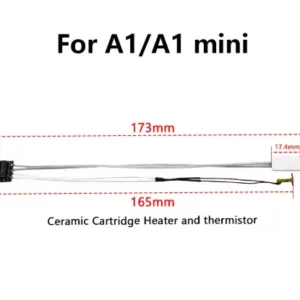 Kit de calentamiento termistor generic compatible con impresoras Bambu Lab A1 A1 mini 6001