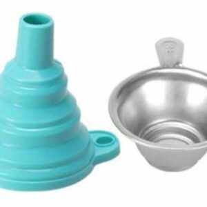 Kit de filtro y embudo colador para resina Azul cod 1438