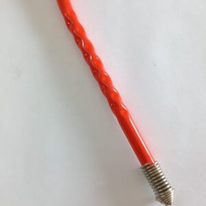 NARANJA BOMBILLA RESORTE TORNEADA