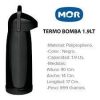 termo Mor, NEGRO, modelo bomba, 1.9litros