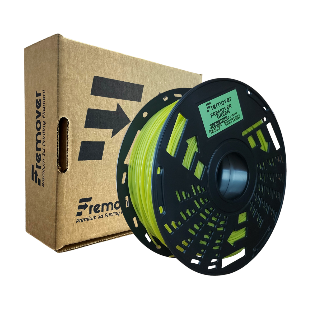 Verde PLA FREMOVER CON Caja Filamento 1 KG