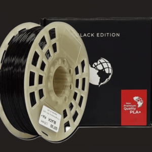 NEGRO GLITTER GST CON CAJA PLA Filamento 3D 1.75 1KG