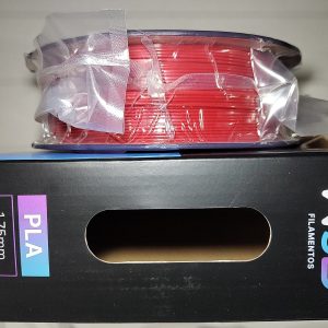 ROJO (red) PLA W3D FILAMENTO 3D 1.75MM 1KG