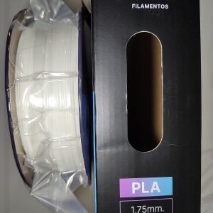 BLANCO (white) PLA W3D FILAMENTO 3D 1.75MM 1KG