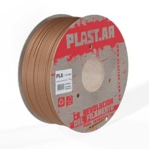 MARRON METALIZADO X 1 KG PLA PLASTAR