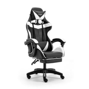Silla gamer PC color negro/blanco VONNE SV-G02