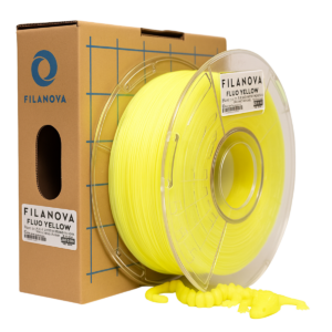 AMARILLO Fluo Yellow PLA Filanova x 1Kg Filamento 1.75