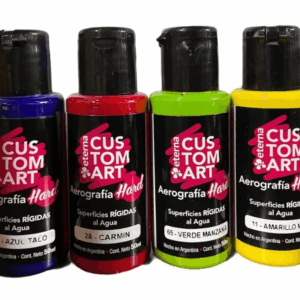 TERRACOTA Pintura Aerografia Eterna Hard Superficies Rigidas 50ml X 15 COD 80