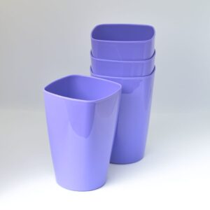 Vaso Plástico Grande 600cc Varios Colores