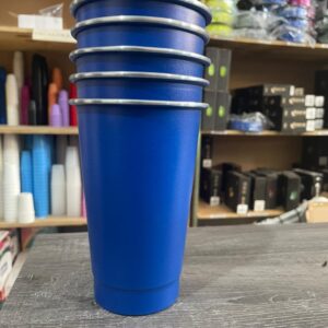 VASO ALUMINIO LASERABLE FERNETERO AZUL LISOS 1LITRO