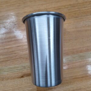MOD2 1L BAJO VASO ALUMINIO VASO  UN POCO DE RUIDO SIN STL (SOLO VASO DE ALUMINIO SIN PIEZAS IMPRESAS) 11.5 (diametro superior) - 8 (diametro inferior) - 16 (altura)