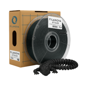 NEGRO Jet Black PLA Filanova x 1Kg Filamento 1.75