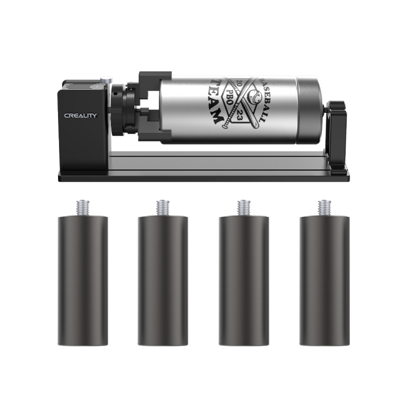 ROTADOR GIRATORIO PARA MÁQUINA DE GRABADO LÁSER CREALITY ROTATORIO 4 EJE 4007010180