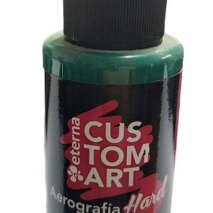 VERDE MUSGO Pintura Aerografia Eterna Hard Superficies Rigidas 50ml X 15 COD 70