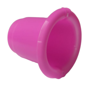 Rosa Fluorescente interior mate polimero pacha sin bombilla