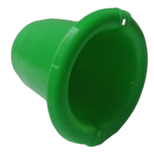 Verde claro interior mate polimero pacha sin bombilla