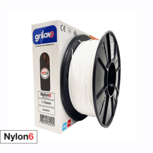 BLANCO NYLON6 GRILON FILAMENTO 3D 1.75MM 1KG M01IBL175CJ