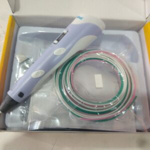 Lápiz 3d LCD color Violeta + Base + Cable USB + Filamentos PLA 3D 3DPEN-2 (SIN GARANTIA)