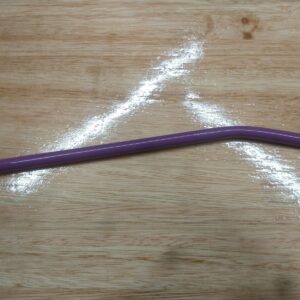 MORADO SORBETE METALICO RECTO (ka)