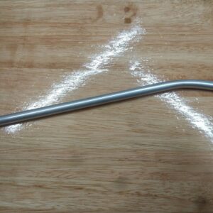 GRIS PULIDO SORBETE METALICO CURVO (ka)