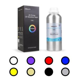 Gris Resina Lavable al Agua Creality 1000g 1KG BOTELLA PLASTICA 3302010052