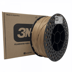 BRONCE PLA 3N3 FILAMENTO 3D 1.75MM 1KG M80IBR175CJ