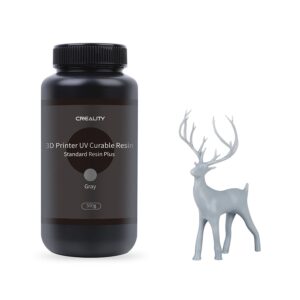 GRIS GREY Resina Plus Creality botella plastica 500g 0.5kg - 3302020066