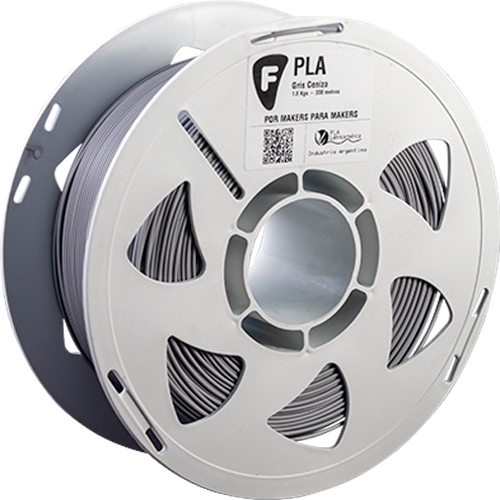 GRIS CENIZA FilAr Filamento PLA 1.75 1KG