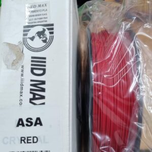 ASA ROJO IIIDMAX Filamento 3D 1.75mm 1KG