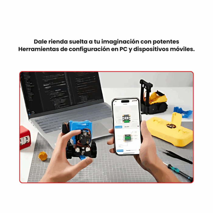 Kit Maker Box - Juguete CyberBrick Construcción Box - Original Bambu Lab - ZK004 C18 - Imagen 4