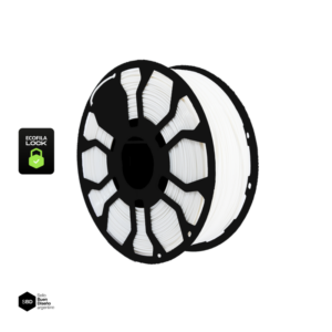 BLANCO INTENSO CON CARRETEL PLA HELLBOT Filamento 3D 1,75mm x 1KG ECOFILA 4630