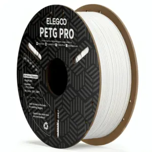 BLANCO PETG PRO Elegoo Filamento Diámetro 1,75mm 1kg 50.203.0199