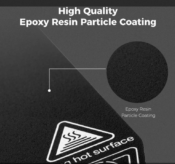 CAMA K2 PLUS Flex impresión de acero con resorte magnético epoxi Original (3DPrinter-MesaImpresionK2Plus370x370mm) 33659 - Imagen 3