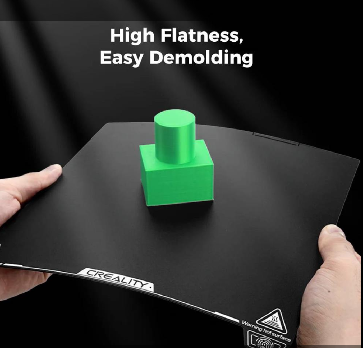 CAMA K2 PLUS Flex impresión de acero con resorte magnético epoxi Original (3DPrinter-MesaImpresionK2Plus370x370mm) 33659 - Imagen 2