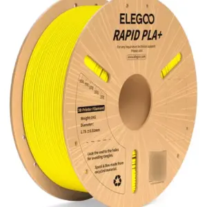 AMARILLO FILAMENTO RAPIDO PLA+ 1.75mm 1KG ELEGOO 50.203.0121