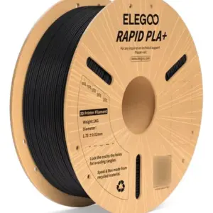 NEGRO Rapid Pla Plus Elegoo Filamento Diámetro 1,75mm 1kg  50.203.0114