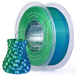 AZUL VERDE SILK PLA Elegoo Filamento -1.75mm-1KG 50.203.0467