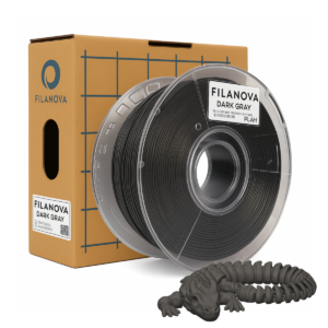 GRIS NOCHE Dark Gray PLA Filanova x 1Kg Filamento 1.75