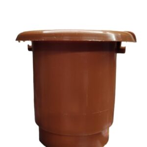 Marron interior mate polimero pacha sin bombilla