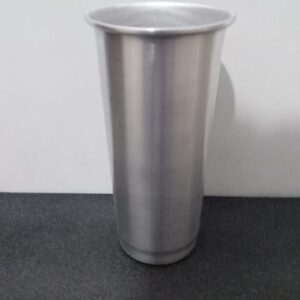 MOD2 1L ALTO VASO ALUMINIO VASO  UN POCO DE RUIDO 1L SIN STL (SOLO VASO DE ALUMINIO SIN PIEZAS IMPRESAS) 10.4 (diametro superior) - 7 (diametro inferior) - 20 (altura)