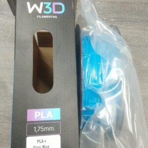 CELESTE (Glow Blue) PLA W3D FILAMENTO 3D 1.75MM 1KG